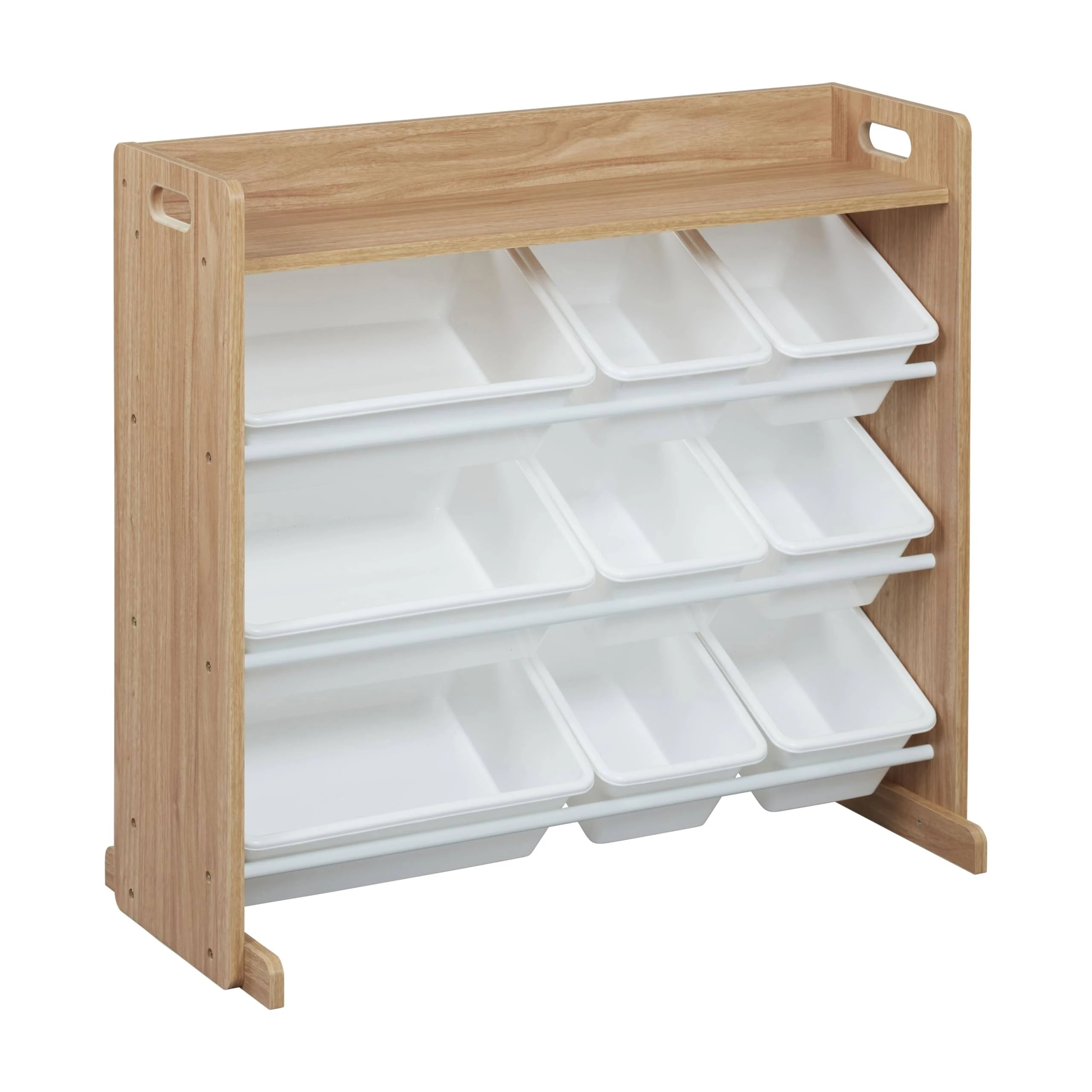 ECR4Kids 3-Tier Organizer with Shelf and 9 Bins