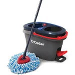 EasyWring RinseClean Spin Mop and Bucket System, Hands-Free System