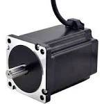 STEPPERONLINE Nema 34 Stepper Motor 1204oz.in 118mm 6A 14mm Key-way Shaft CNC