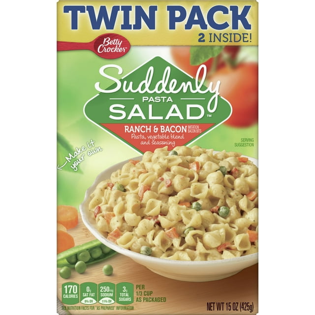 Betty Crocker Suddenly Pasta Salad Ranch & Bacon