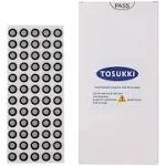 6mm Positioning Targets With Black Contour For 3D Scaner,3d scanning Markers/Dots/Stickers，Reference Point Markers/Reflection Markers/For 3D Scaning and Optical tracking（1200 Per Box）