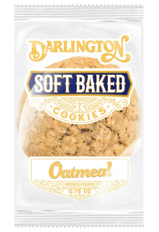 Darlington Oatmeal Soft and Chewy Cookies  0.75 Ounce -- 216 per case