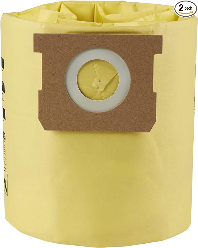 Shop VAC 4 Gallon Type D High Efficiency Disposable Filter Bag 2 Pack - 9196433