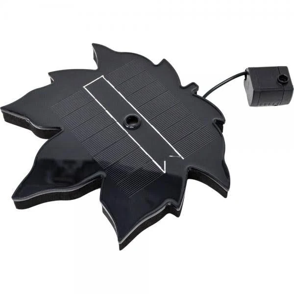 Backyard Essentials Floating Leaf Solar Bubbler