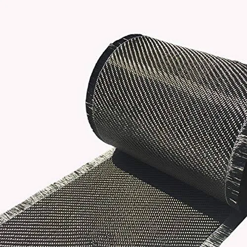 Carbon Fiber Fabric - 12 in x 10 ft - Twill - 220g/m2 - 3K Tow