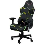 Beieyosu Gaming Chair Covers with Armrest Cover Computer Chair Slipcovers Stretchable Elastic Machine Washable Gaming Chair Seat Cover