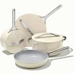 Caraway Non-Toxic Ceramic Non-Stick Cookware 7-Piece Set - Sage