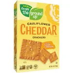 from The Ground Up Cauliflower Crackers - Cheddar - 6 Pack