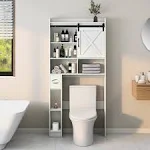 Over The Toilet Storage Cabinet Farmhouse Storage Cabinet Over Toilet with Sl