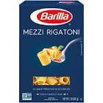 Barilla Rigatoni Pasta, 16 oz. Box (Pack of 12) - Non-GMO Pasta Made with Durum Wheat Semolina - Kosher Certified Pasta