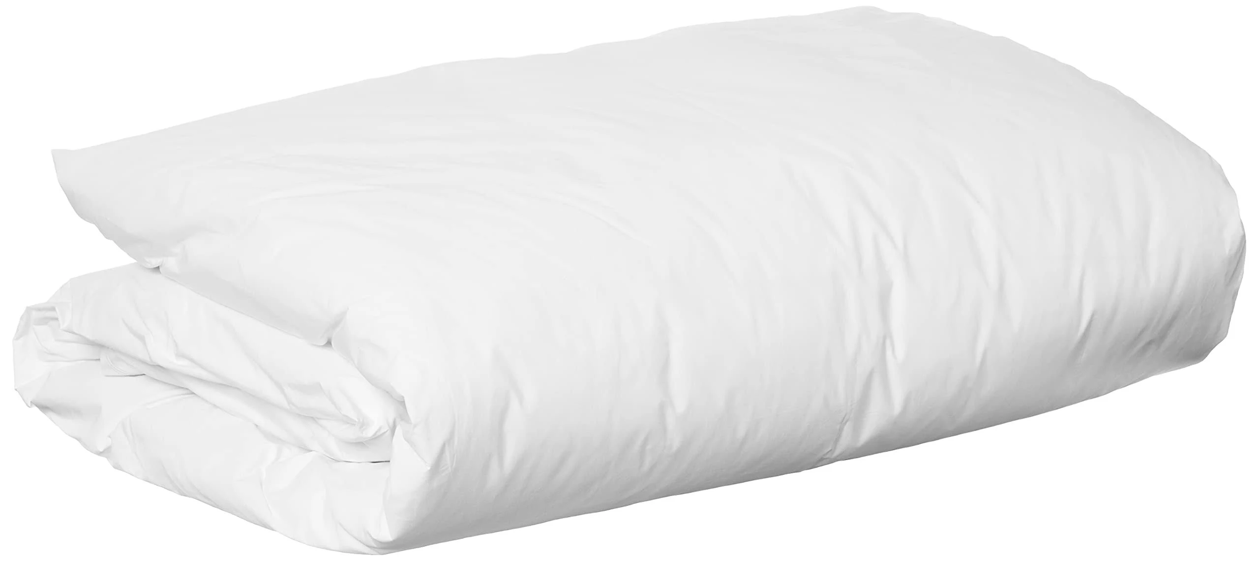 Premium 100% Cotton Duvet Comforter Protector - Twin Size - 66&#034; x 86&#034; - White...