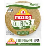 Get It Boxed Mission Gluten Free Cauliflower Soft Taco Tortillas High Fiber 6 ...