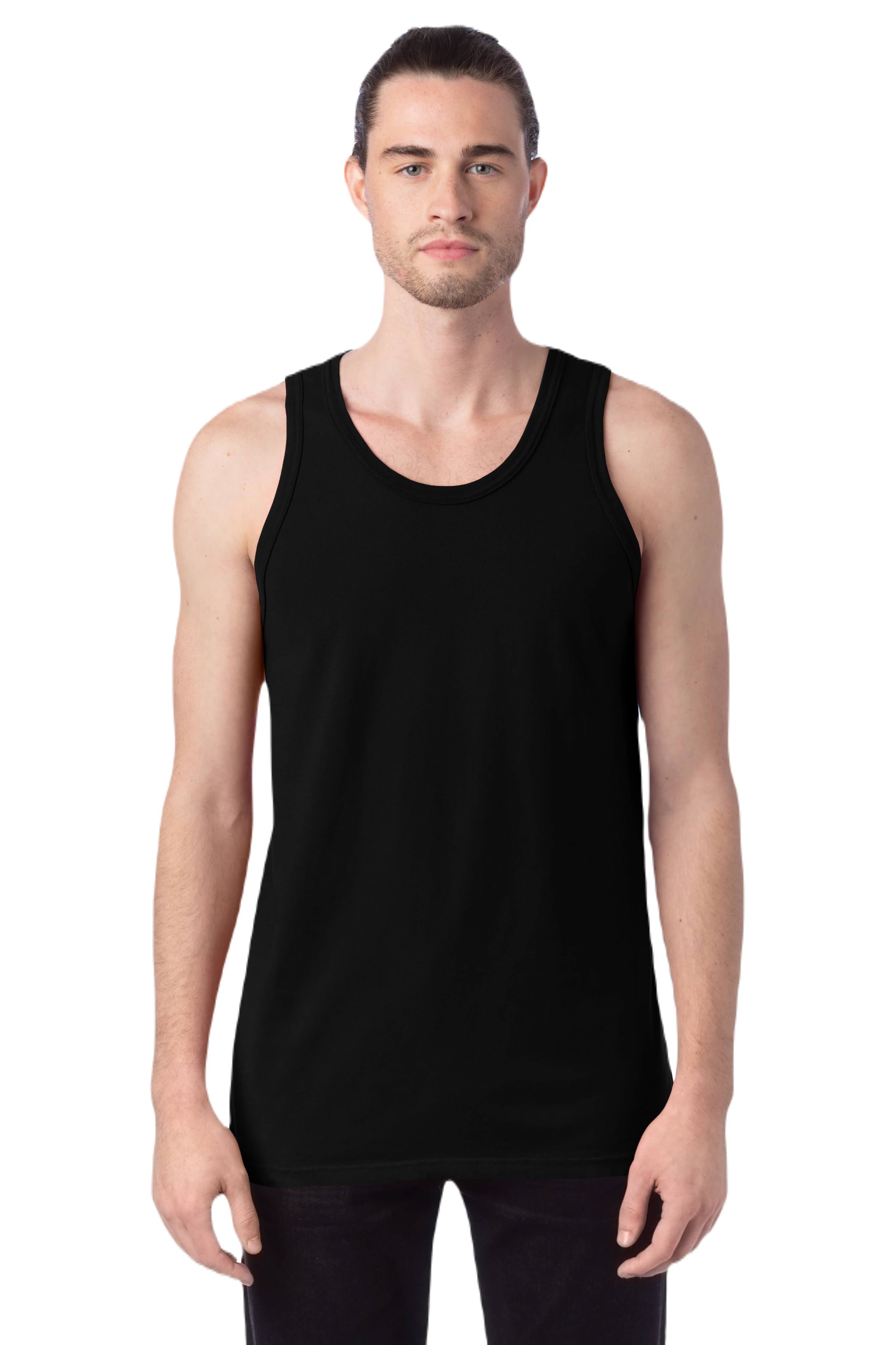 ComfortWash by Hanes GDH300 Garment Dyed Unisex Tank Top - Black - S