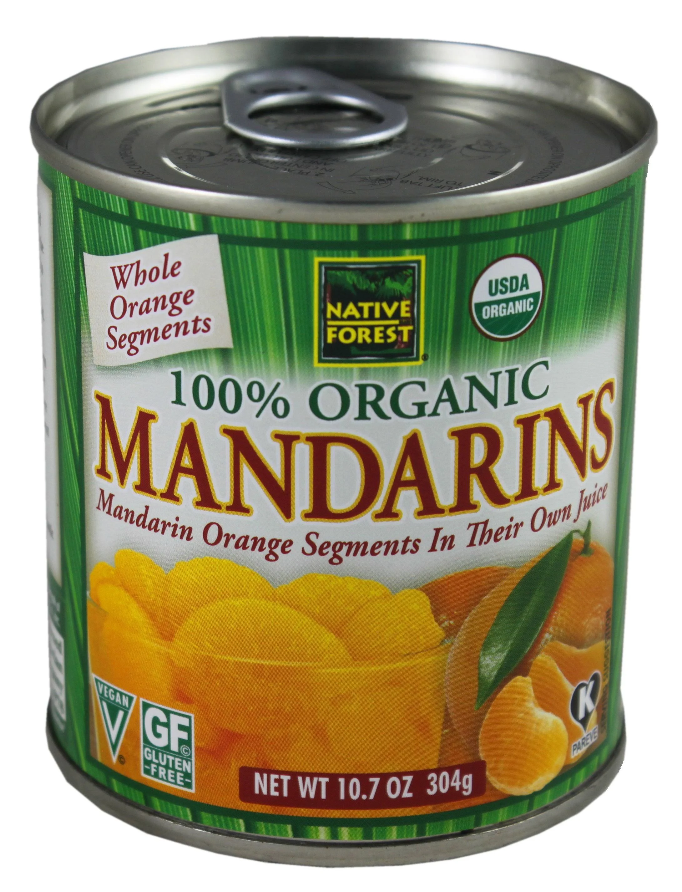 Native Forest Organic Mandarins in Orange Mandarin Juice - 10.75 oz can