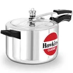 Hawkins New Classic Pressure Cooker 5 Liters Aluminum Silver Color Best Gift