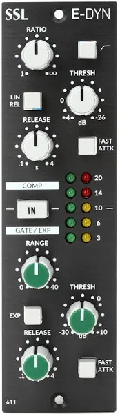 Solid State Logic 611EQ 500 Series Parametric Equalizer Processor