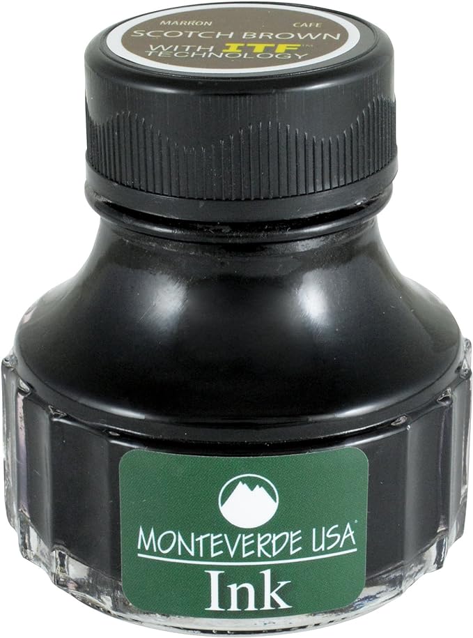 Monteverde 90ml Ink Bottle, Brown