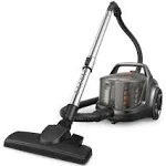 Aspiron Canister 1200W Lightweight Bagless Vacuum Cleaner - GRAY AND ORANGE A