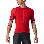 Castelli Men’s Entrata VI Jersey, Quarter Length Sleeve Zip Up Jersey for Aerodynamics, Gravel Biking & Race Cycling