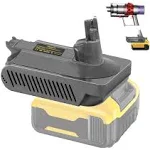 New Upgrade V10 Adapter for Dewalt 20V 60V Battery Convert to for Dyson SV12 V10