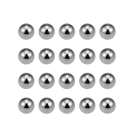 Uxcell 10mm Carbon Steel Bearing Balls Precision Balls 100pcs