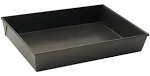 Winco HRCP-1812 Aluminized Steel 12" x 18" x 3" Rectangular Non-Stick Cake Pan