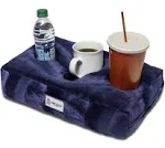 Cup Cozy Pillow Navy Blue -AS Seen On TV-The World's Best Cup Holder! Keep Your Drinks Close and Prevent Spills. Use It