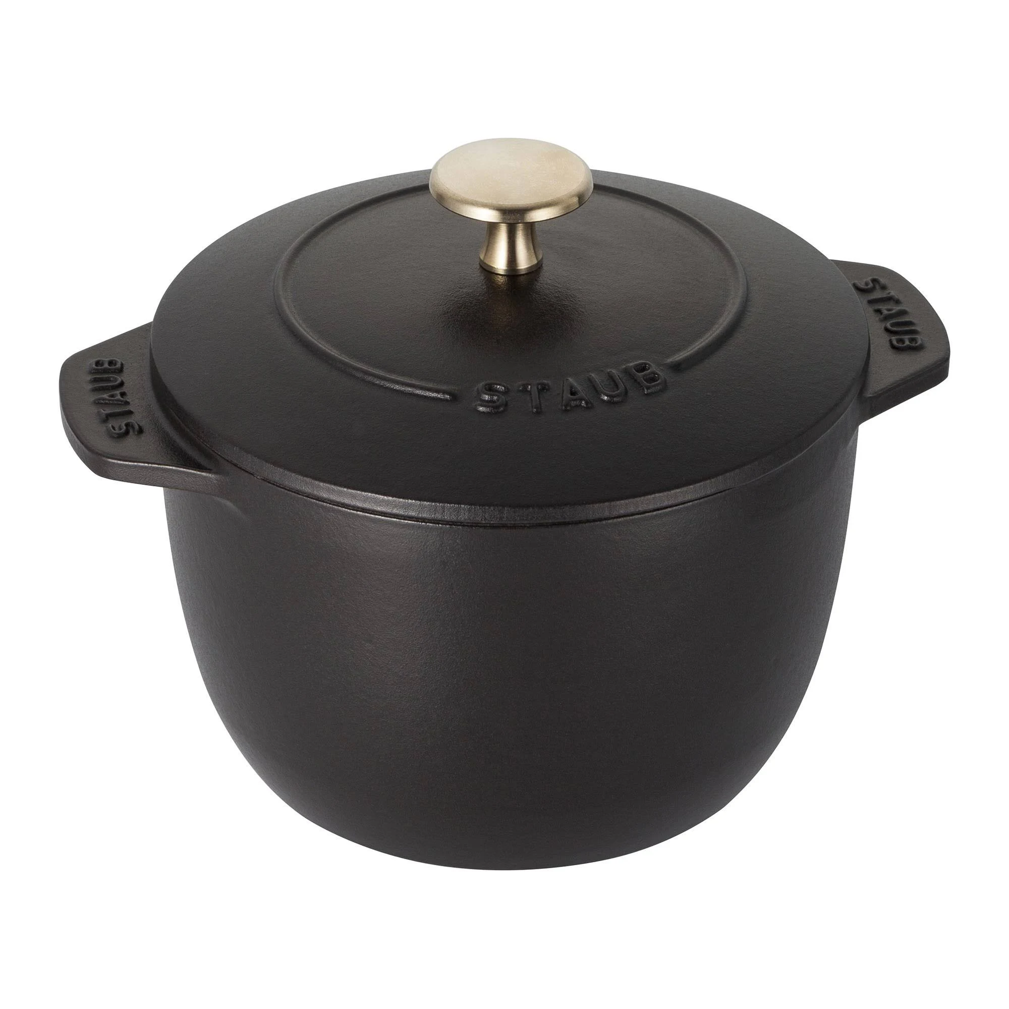 Staub Cast Iron 1.5-Qt. Petite French Oven - Matte Black