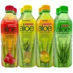 Iberia Aloe Vera Drink with Pure Aloe Pulp, Variety, (Pack of 8) 2 x Original, 2 x Mango, 2 x Pineapple, 2 x Strawberry