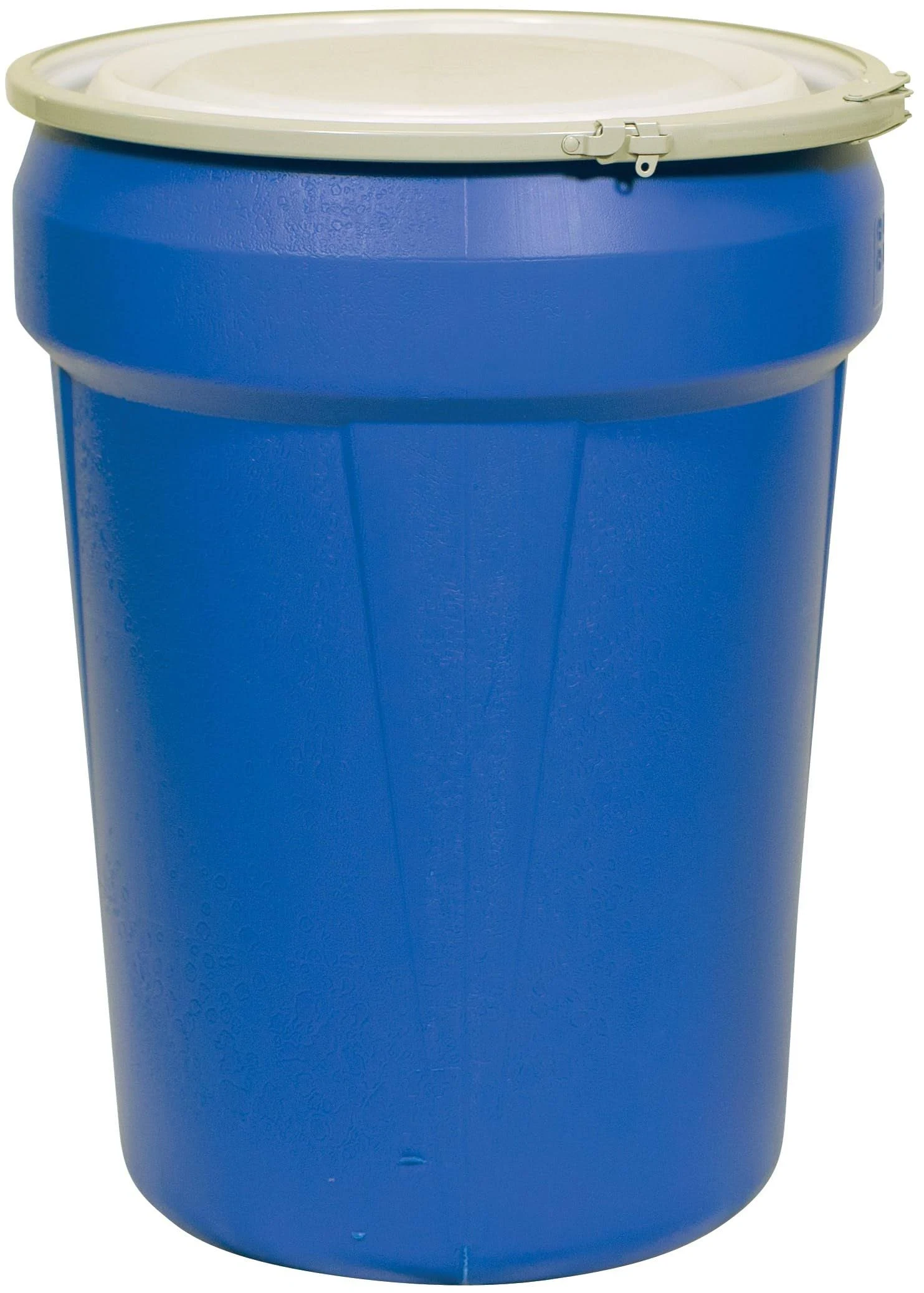 30 Gallon Capacity, Metal Lever Lock, Blue Lab Pack