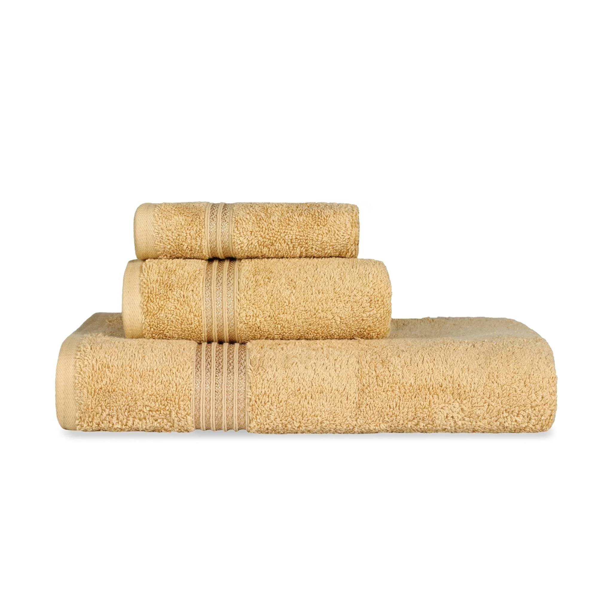 Superior 3-Piece Egyptian Cotton Bath Towel Set