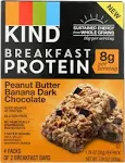 Kind Dark Chocolate Peanut Butter Banana Breakfast Bar, 0.88 Ounce (Pack of 8)