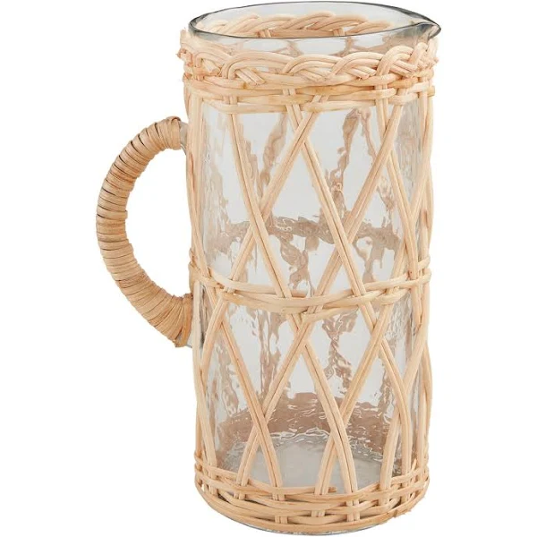     Woven Glass Pitcher      