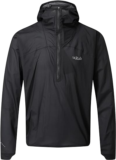 Rab Men's Phantom Waterproof Breathable Pull-On Jacket for Road & Trail Running