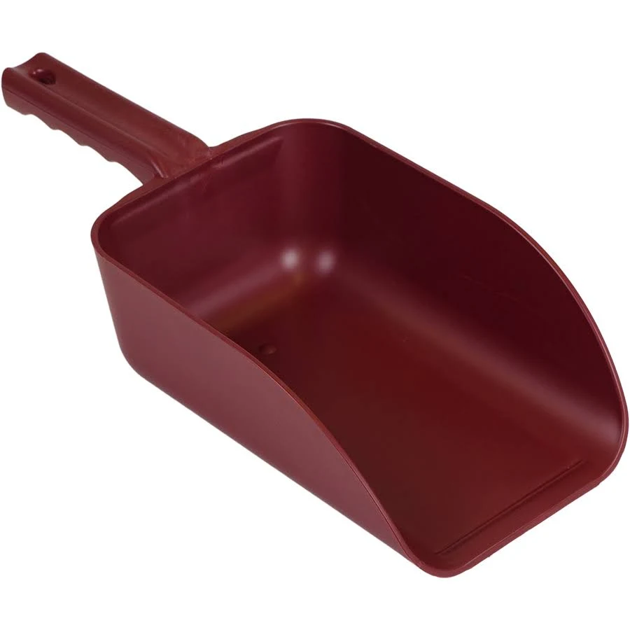 Vikan 82 oz. Red Metal Detectable Polypropylene Hand Scoop 6500MD4