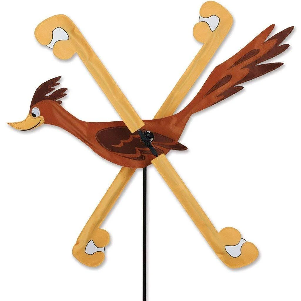 ROAD RUNNER Whirligig Wind Spinner -Yard Stake -Garden Decor by Premier Designs