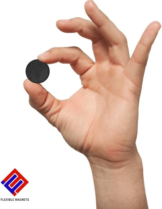 Ceramic Magnets - Round Disc Ferrite Magnets for Science Projects, House, & Crafts. 0.75" Round, 100 Pcs.