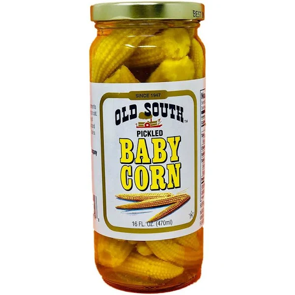 Old South Pickled Baby Corn - 16 fl oz - Pack of 1