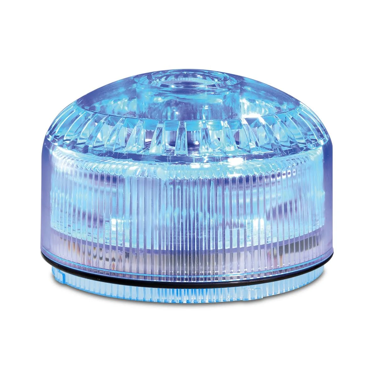 Federal Signal SLM500B Streamline Modular Low Profile Combination LED/Sounder, Blue, Required Base Sold Separately, Polycarbonate