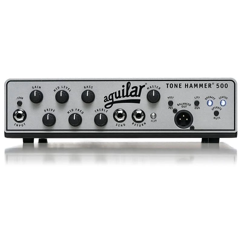 Aguilar Tone Hammer 500 500-Watt Bass Amp Head | Reverb