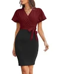 GRACE KARIN Women&#039;s Business Pencil Dress Wedding Guest Office Work Dresses Cock