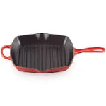 Le Creuset Signature Square Skillet Grill - Cerise