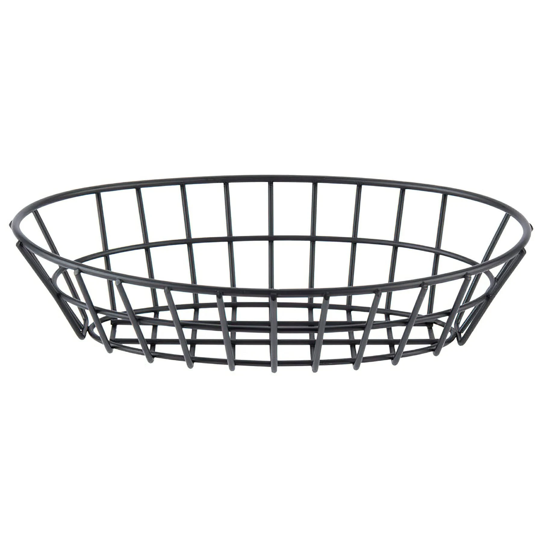 GET 12" x 8-1/4" x 2" Oval Grid Basket