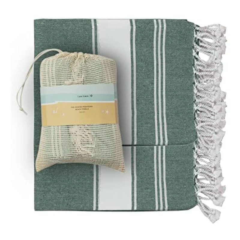 LANE LINEN Oversized Beach Towel