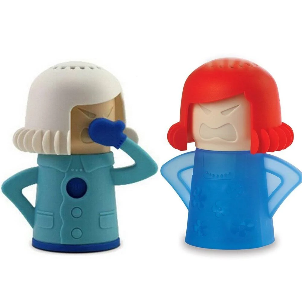 Microwave Cleaner Angry Mom with Fridge Odor Absorber Cool Mom(2pcs)