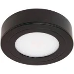 Armacost Lighting 223413 Purevue Led Puck Light in A Black Finish, Bright White