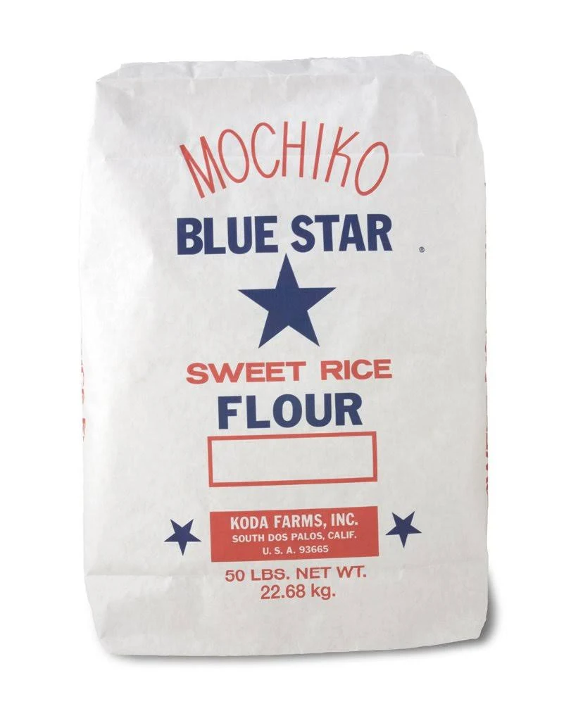 Koda Farms Mochiko Sweet Rice Flour, Blue Star, 50 Pound