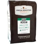 Fresh Roasted Coffee, Organic Dark Mexican Coffee, Dark Roast Whole Bean - 5lb