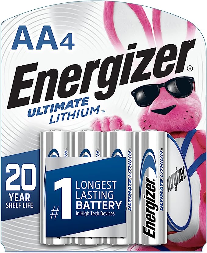 ENERGIZER - ERL91-C4 ENERGIZER ULTIMATE LITHIUM AA 1.5V C4