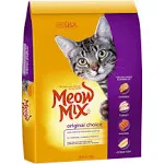 Meow Mix Original Choice with Flavors of Chicken, Turkey, Salmon & Ocean Fish Adult Complete & Balanced Dry Cat Food